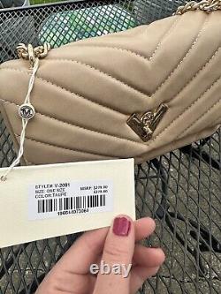 NWT! Sac à bandoulière en cuir matelassé fait main italien Valentino Orlandi