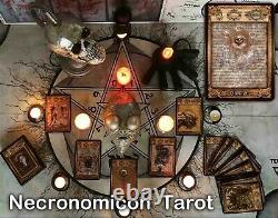 Necronomicon Tarot + Ebook +plan Rare Édition Limitée Fait Main Amantcraft Occult