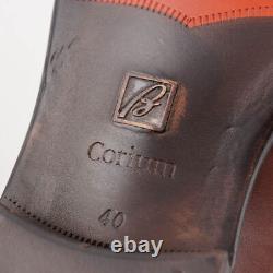 Nib $1985 Brioni Limited-edition Brown Balmoral Coupé En Entier Us 7 Chaussures De Robe
