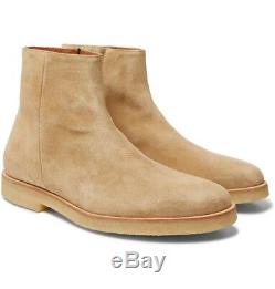 Nib Common Projects Bottes En Suède Zip Limited Edition (made In Italy) Prix Conseillé 650 $