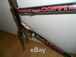 Nos Fausto Coppi Acier Luged Cadre De Route Mis Columbus Chromé Limited Edition Nouvelle