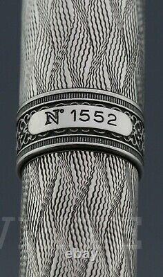 Nouveau! Fountain Pen Aurora Limited Edition 80 Th Anniversary 1552/1919 Nib M