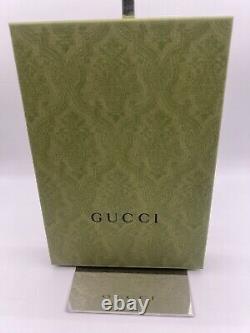 Nouveau Grand Carnet en Papier Gucci avec Sac de Poussière et Boîte Cadeau Édition Limitée