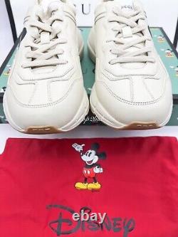 Nouveau Gucci Hommes Disney X Gucci Rhyton Mickey Mouse Sneaks Taille 8,5 (us 9.5)