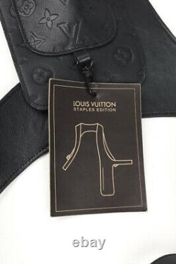 Nouveau Louis Vuitton Virgil Abloh Staples Edition Monogram Leather Men Vest Harness