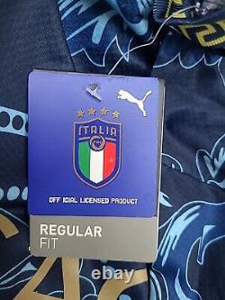 Nouveau maillot de football spécial édition Puma X Versace Italia #10 Trevino taille XLarge
