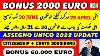 Nouvelle Italie Big Good News 28 Avril Bouns 2000 Assegno Unico Italian News In Urdu Italie News