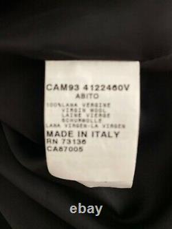 Nouvelle édition limitée de la robe noire Pianoforte Max Mara fabriquée en Italie, taille EUR 46.