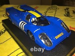 Nsr 1048 #11 Sunoco Porsche 917k Édition Spéciale 124/140 Impressionnante Finition Bleue