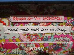 Olympia Le-tan X Monopoly Hasbro Hand Bag Edition Limitée Rare Designer Nouveau