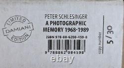 PETER SCHLESINGER Une mémoire photographique 1968-89 Édition limitée Imprimé + Couverture rigide