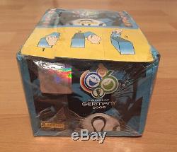 Panini 2006 Allemagne Wc Coupe Du Monde Wm Blank Edition Sticker Box 100 Rare Packets