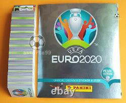 Panini Euro 2020 Swiss Pearl Edition Complete Set 678 Stickers + Softcover Album