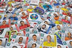 Panini Euro 2020 Swiss Pearl Edition Sticker Box Avec 100 Packs