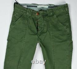 Pantalon vert édition limitée pour hommes Barba Napoli, taille 33/48, neuf, 300 $, référence SKU 16/15.