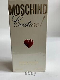 Parfum Vintage MOSCHINO COUTURE 1.7oz pour femmes, 100% AUTHENTIQUE, SCELLÉ, RARE