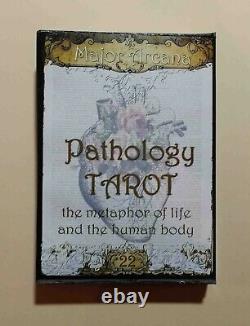 Pathologie Tarot Cartes Carte Jeu Rare Millésime Grand Arcana Guide De Livre D'oracle