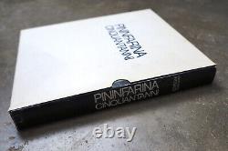 Pininfarina Cinquantanni, nouveau livre de 1980 dans un étui par Pinifarina, Hb anglais.