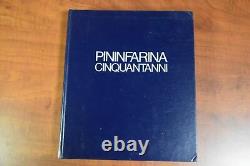 Pininfarina Cinquantanni, nouveau livre de 1980 dans un étui par Pinifarina, Hb anglais.