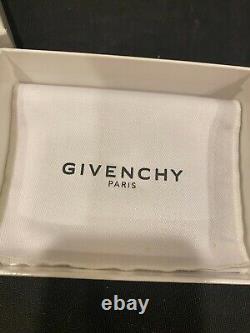 Porte-cartes en cuir de designer GIVENCHY avec logo étoile - Édition limitée