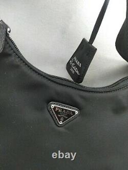 Prada Re-edition 2000 Nylon Mini Bag Noir