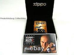 Rare 2013 Mazzi Air Brossed Lighter Zippo Par Mazzi Edition Limitée #25 De 30