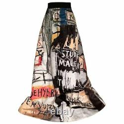 Rare Nwt, Alice & Olivia Basquiat Limited Edition, Meryl Skirt, 6