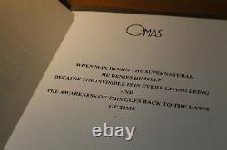 Rare Omas Invisibilis Limited Édition Silver Funtain Pen Gold Nib M # 250/1235