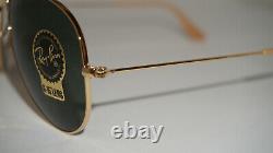 Ray Ban Aviator Edition Limitée 1937 Lunettes De Soleil Or/g15 Rb3025 001/31 58 135
