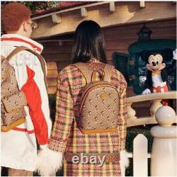 Sac à dos beige Mini GG Supreme Mickey Mouse de GUCCI x Disney, petit sac NWT authentique.