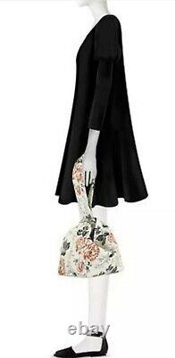 Sac à main en cuir à motif floral Victoria Beckham en cuir à 1920 $ S/S 17 Nouveau