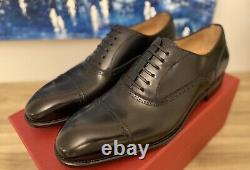 Salvatore Ferragamo Siena Tramezza édition spéciale chaussure habillée à lacets noirs 10ee