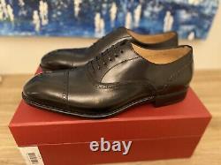 Salvatore Ferragamo Siena Tramezza édition spéciale chaussure habillée à lacets noirs 10ee