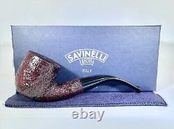 Savinelli Antica Sablée. 622. Sans filtre. Neuf dans sa boîte. Édition limitée. Italie.