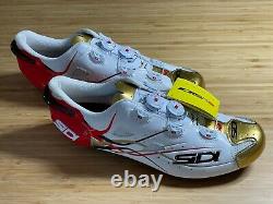 Sidi Shot Bahrain Pro Cycling Team Limited Edition Road Shoes 45.0 Avec Extras