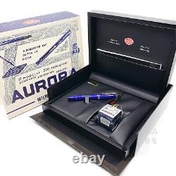 Stylo-plume Aurora Internazionale Édition Limitée 919 Bleu avec Finition Or 18K