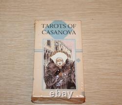 TAROTS DE CASANOVA Jeu de Cartes de Tarot Vintage PREMIÈRE ÉDITION 2000 Italie NEUF SCELLÉ