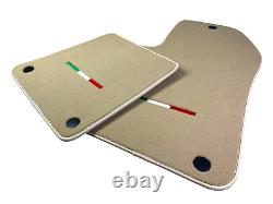 Tapis Beige Pour Ferrari 599 Coupe 2006-2012 Tapis Sur Mesure Italie Edition