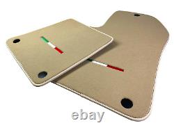 Tapis Beige Pour Ferrari 599 Coupe 2006-2012 Tapis Sur Mesure Italie Edition