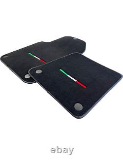 Tapis De Sol Noir Pour Ferrari 599 Coupe 2006-2012 Tapis Sur Mesure Italie Edition