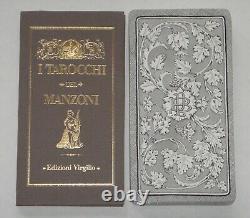 Tarocchi Del Manzoni. Rare Oop Ltd Edition 78-card Deck & Book, Italie 1985. Nouveau