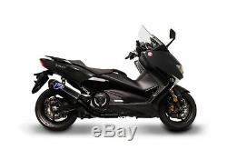 Termignoni Cri Black Edition Plein D'échappement + Cat Yamaha Tmax 530 2017-2018