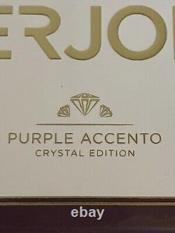 Xerjoff Purple Accento Crystal Edition 3.4oz / 100ml Nouveaut En Box Bnib